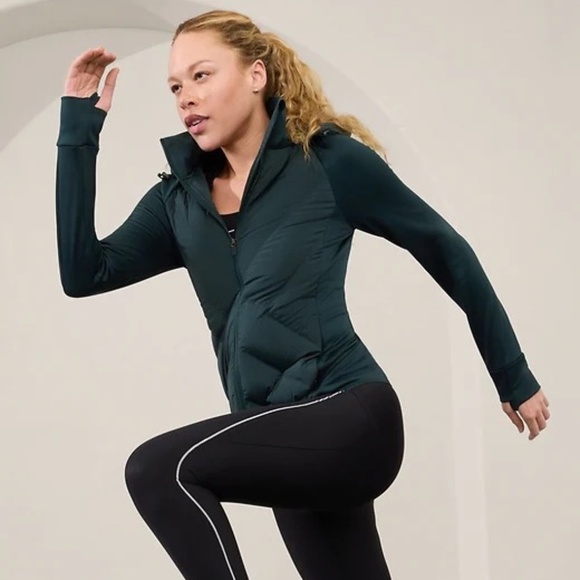 NWT Athleta Inlet Jacket Cypress Green (XXS) - Picture 1 of 6